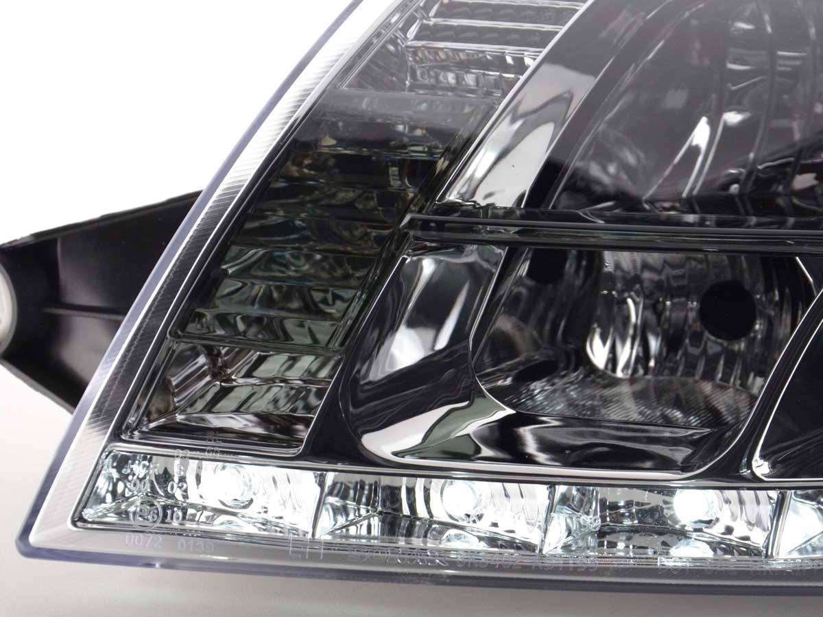 Scheinwerfer Set Daylight LED Tagfahrlicht Audi TT Typ 8N 99-05 chrom Scheinwerfer Set Daylight LED Tagfahrlicht Audi TT Typ 8N 99-05 chrom